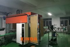 口罩類產(chǎn)品全自動(dòng)包裝生產(chǎn)線-盒類產(chǎn)品無人化包裝流水線_廣州鑫達(dá)機(jī)械