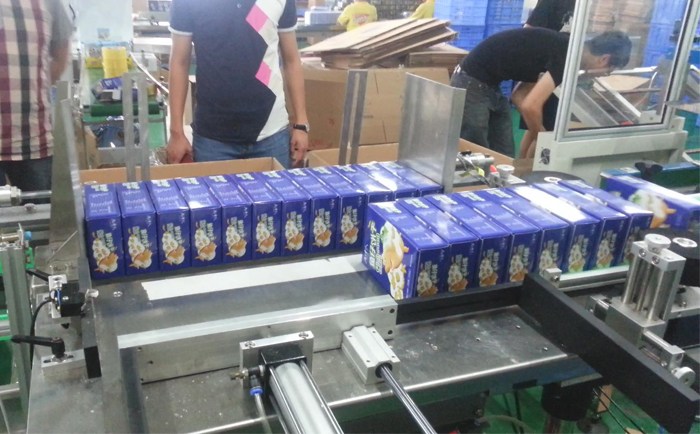 側(cè)推式自動裝箱機